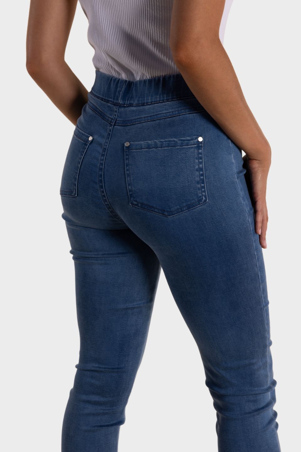 Denim Pull On Jean