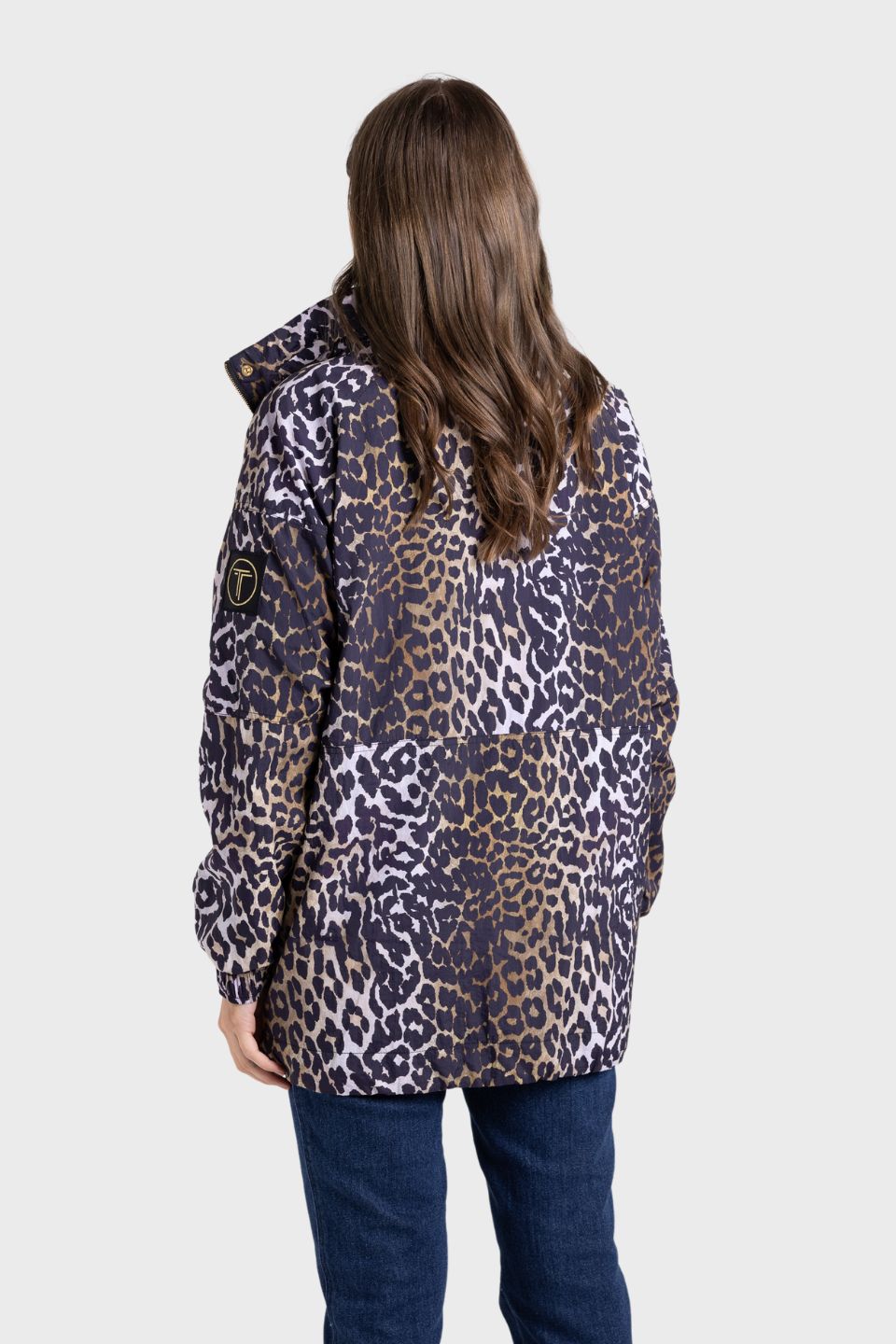 Animal Print Spray Jacket