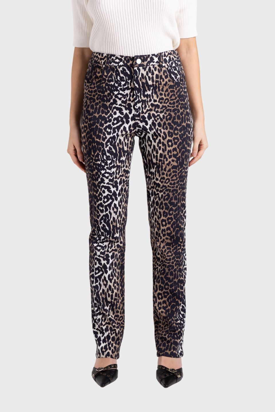 Animal Print Jean