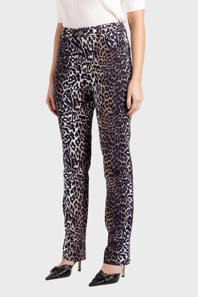 Animal Print Jean