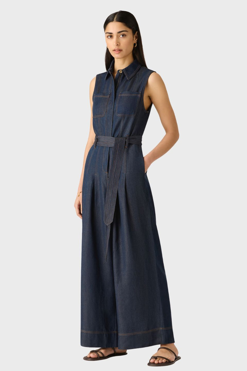 Cleo Denim Jumpsuit