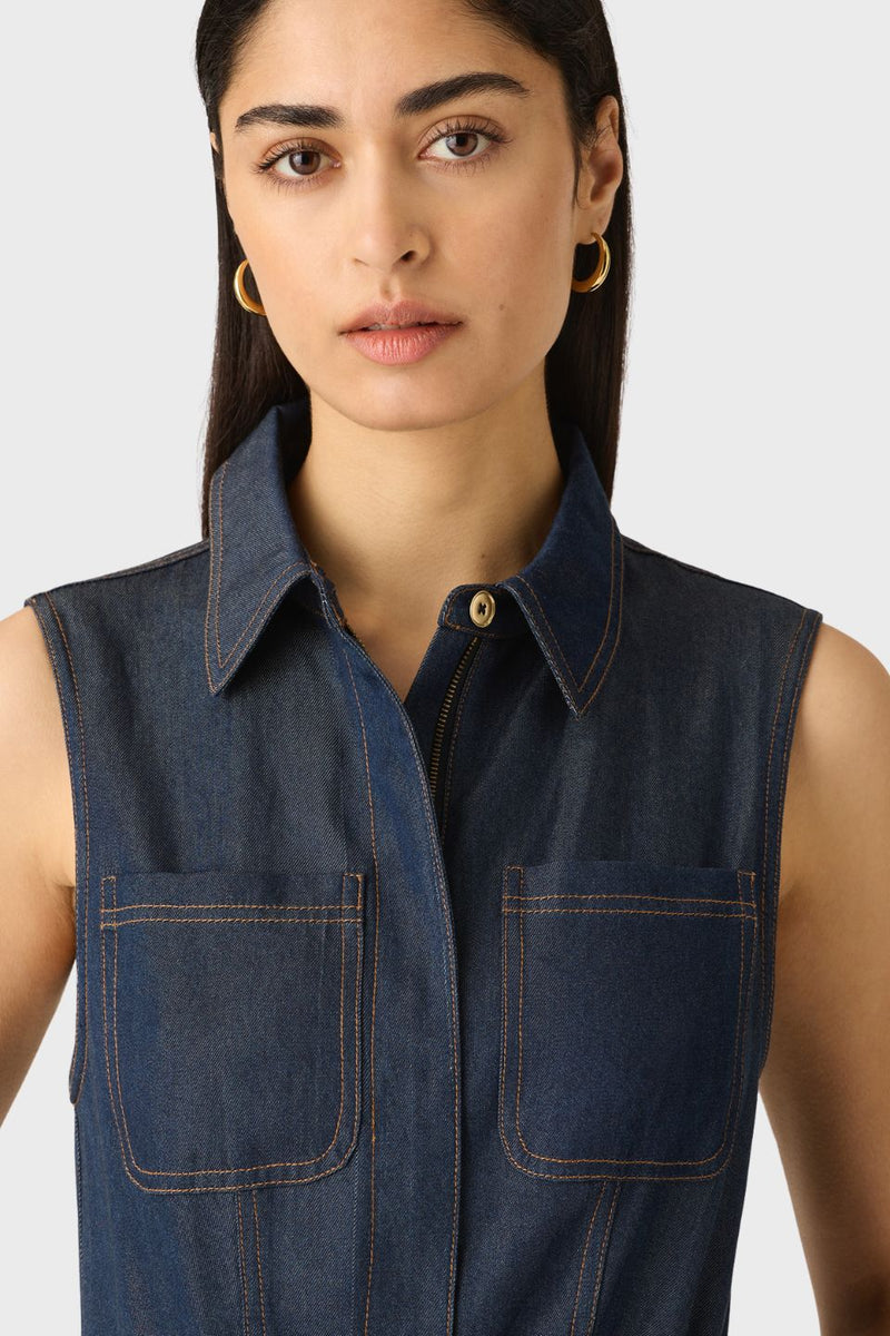 Cleo Denim Jumpsuit