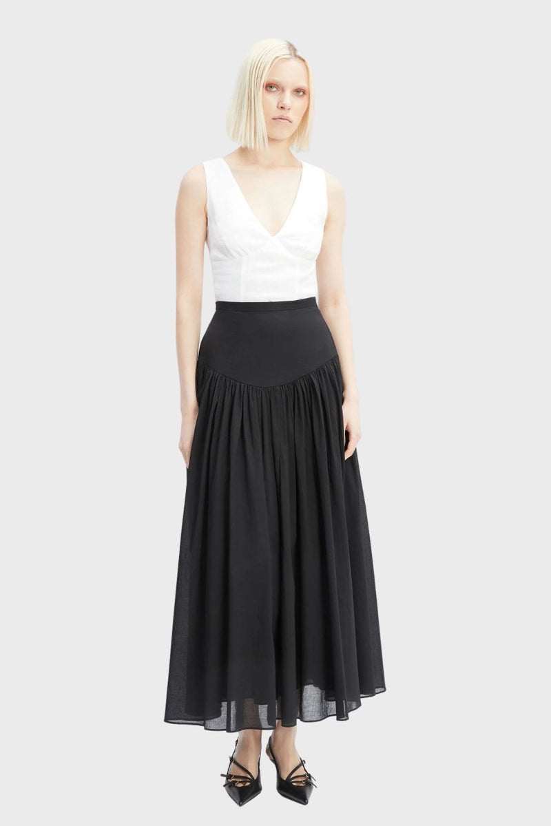 Amorette Cotton Maxi Skirt