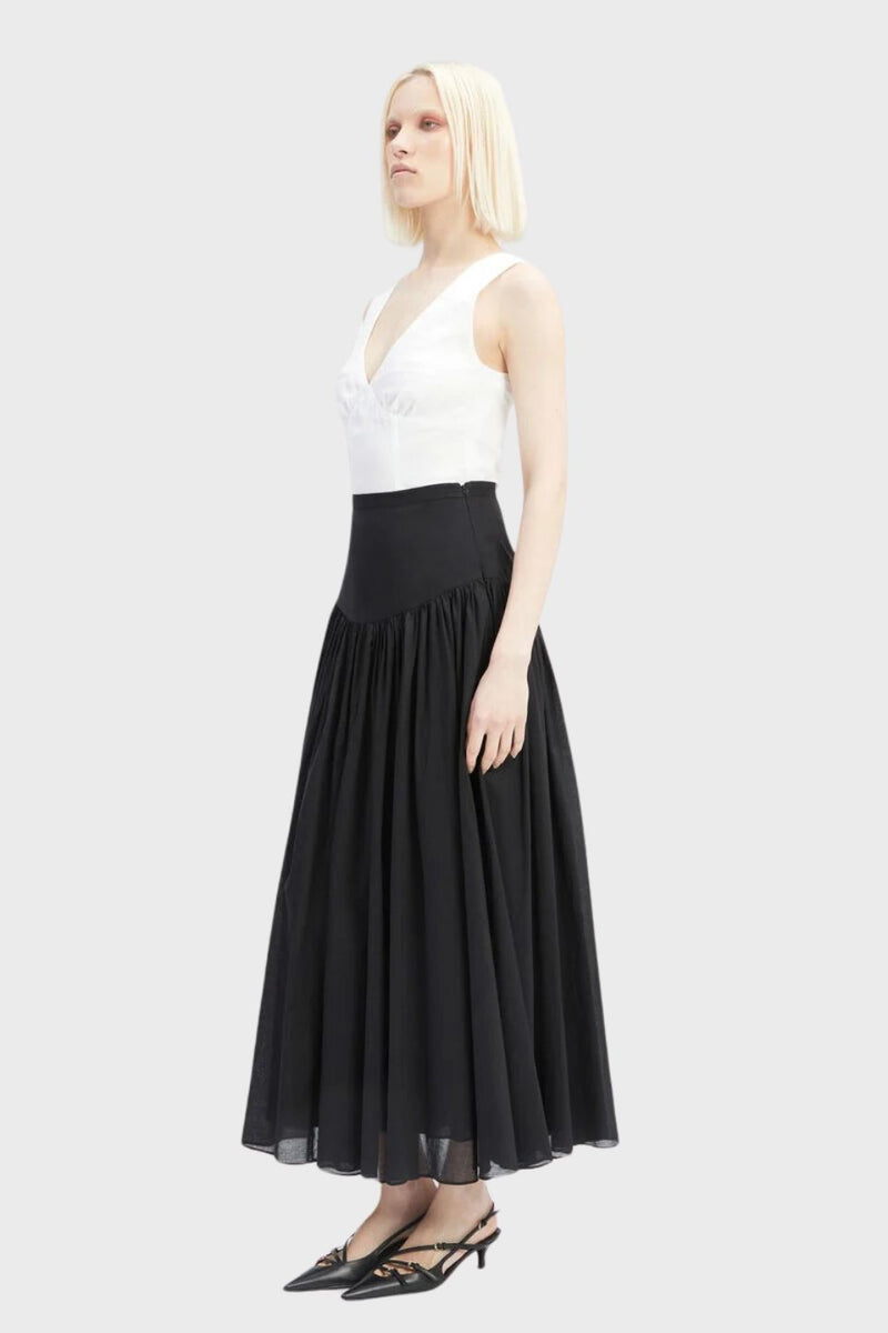 Amorette Cotton Maxi Skirt