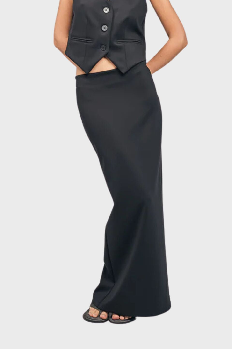 Scuba Maxi Skirt