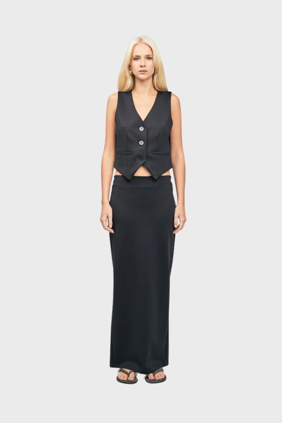 Scuba Maxi Skirt