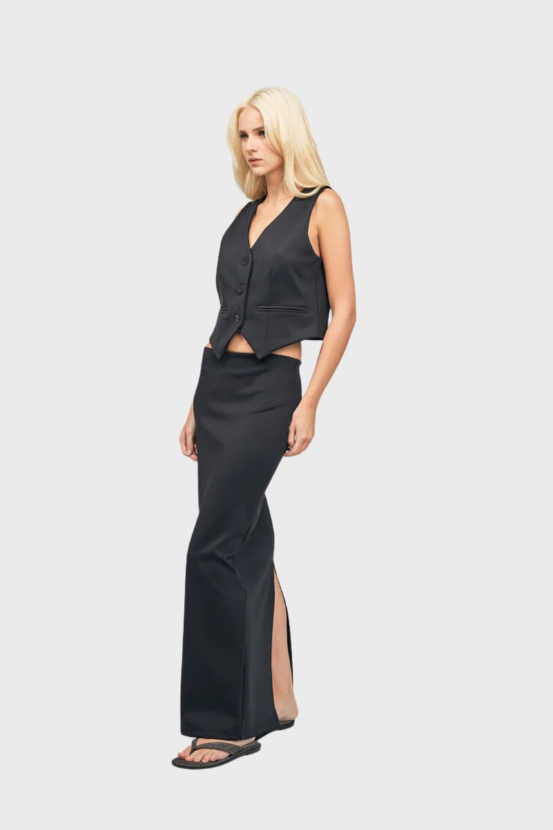 Scuba Maxi Skirt